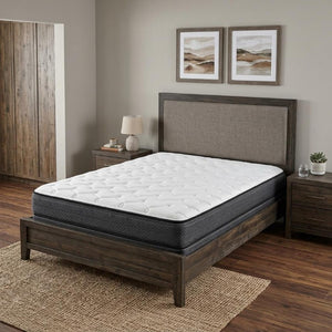 7 Inch Queen Size Plush Foam Mattress for Supportive Restful Sleep Every Night