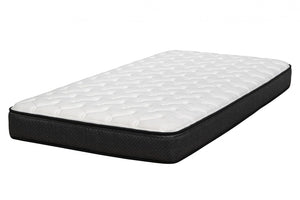 HomeRoots 7 Inch King Size Plush Foam Mattress for Deep Restful Sleep and Full Body Support 746796
