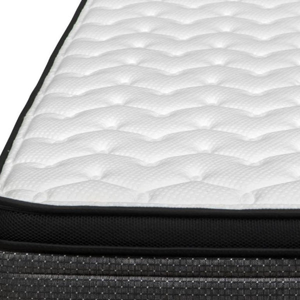 9 Inch Split California King Euro Top Foam Mattress with Medium Comfort Support