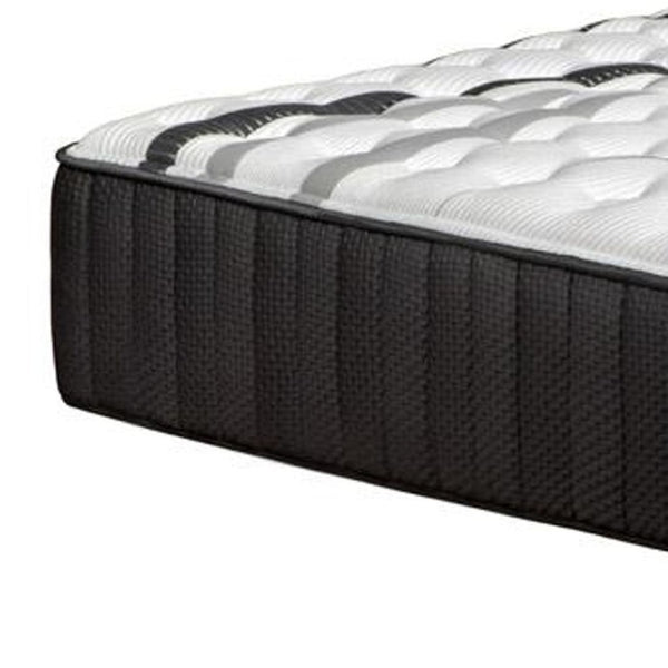 14 Inch Twin Xl Firm Hybrid Mattress with Gel Infused Graphite Titanium Foam