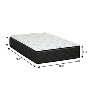 11 Inch Twin Xl Extra Firm Hybrid Mattress with Supportive Foam and Spring Core