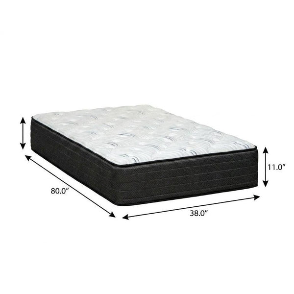11 Inch Twin Xl Extra Firm Hybrid Mattress with Supportive Foam and Spring Core