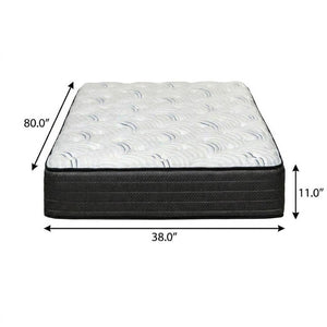 11 Inch Twin Xl Hybrid Mattress with Foam Layers for Balanced Medium Comfort Sleep