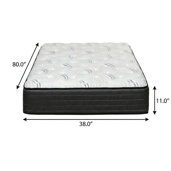 11 Inch Twin Xl Hybrid Mattress with Foam Layers for Balanced Medium Comfort Sleep