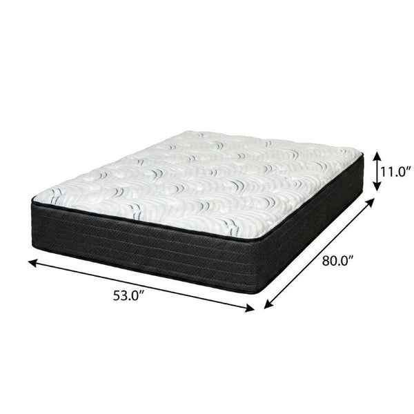 11 Inch Full Xl Hybrid Mattress Medium Feel Foam Layers for Restful Sleep