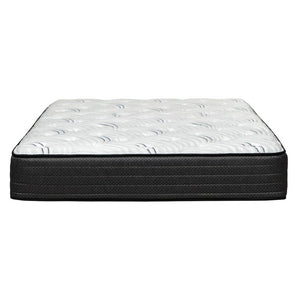 HomeRoots 11 Inch Short King Hybrid Mattress Medium Firmness Foam Support for Deep Sleep 746866