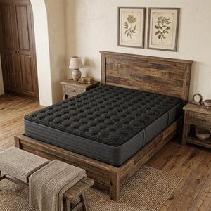 13 Inch Queen Copper Gel Hybrid Mattress Extra Firm Support for Deep Sleep