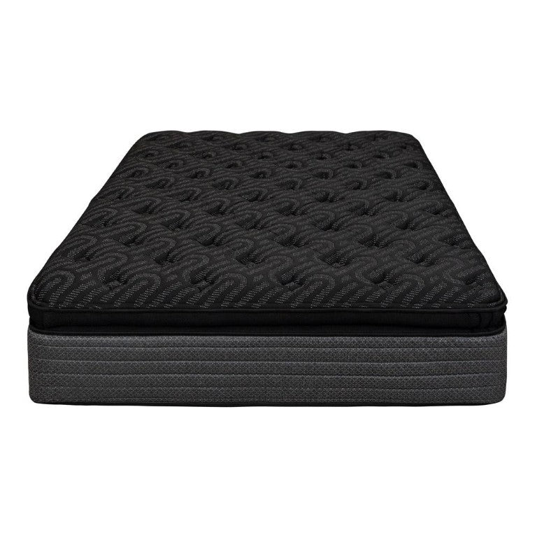 HomeRoots 15 Inch Copper Gel Hybrid Split Cal King Mattress Ultra Plush Cooling Foam Layers 746904