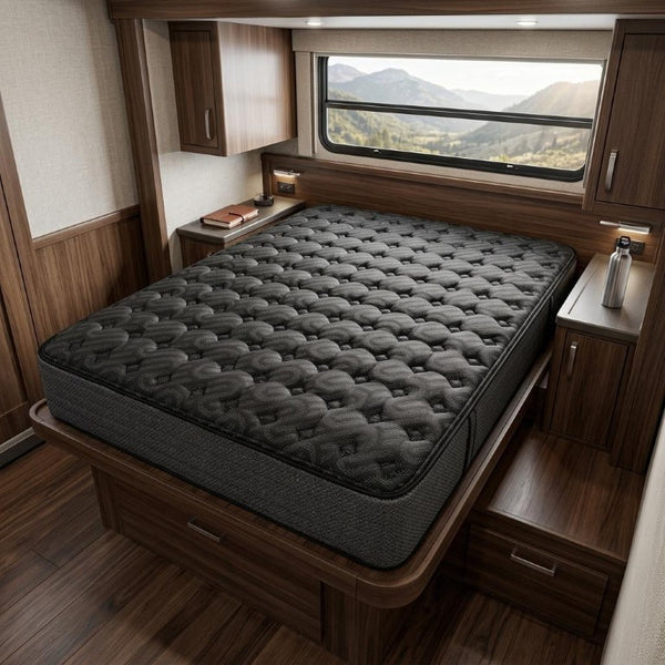 13 Inch Copper Gel Hybrid Rv King Mattress with Medium Foam Support Layer