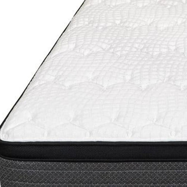 11 Inch Full Xl Plush Euro Top Hybrid Mattress with Foam Comfort Layers