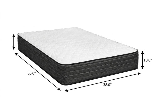 10 Inch Twin Xl Hybrid Mattress Medium Firmness Foam Coil Support Sleep Comfort