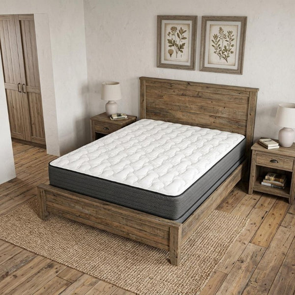 10 Inch California King Hybrid Mattress with Foam Comfort Layers for Restful Sleep