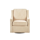 Madison Park Harris Transitional Swivel Chair MP103-0287 Cream