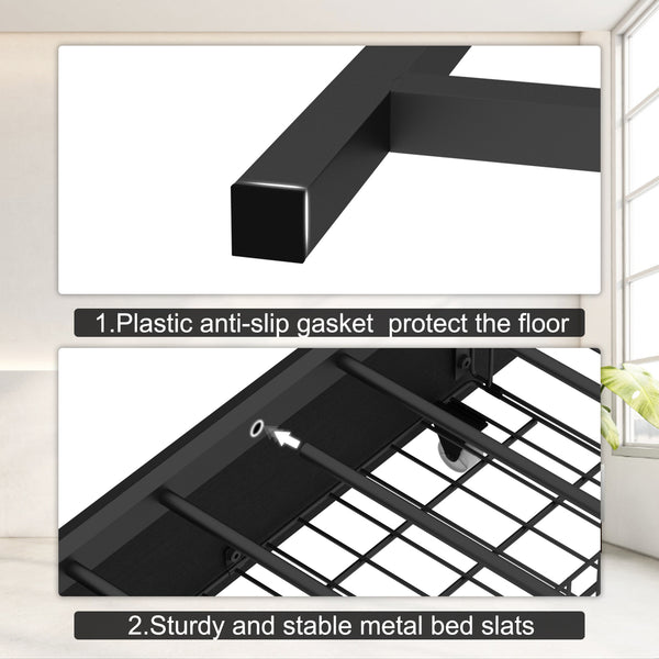 English Elm Corner Twin Daybed With Storage Drawers, Charging Station & Led Light - Stylish Kids' Corner Retreat W3107P334219