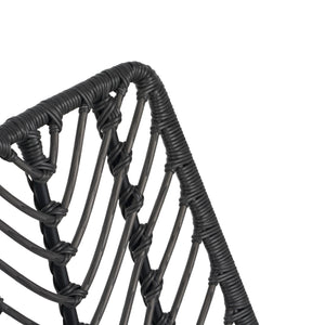 English Elm Christopher Knight Home® - DEJA Rattan Patio Chairs (2-Pack) with Gray Cushions, Iron Frame, 300 lb Capacity, Quick Assembly N762P240764E