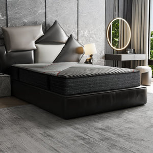 English Elm California King Gel Memory Foam Hybrid Mattress Pocket Coils Medium Firm Sleep B011P474206