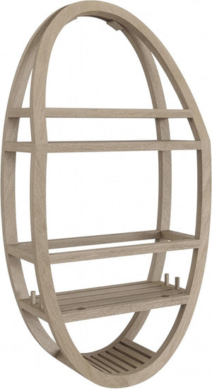 13 Inch Solid Wood Wall Mounted Bathroom Shelf Elegant Gray Shower Storage Caddy
