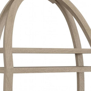 13 Inch Solid Wood Wall Mounted Bathroom Shelf Elegant Gray Shower Storage Caddy