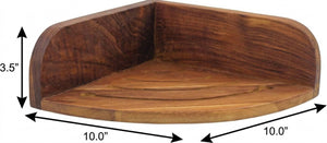 10 Inch Solid Wood Bathroom Storage Furniture Set for Elegant and Organized Small Spaces