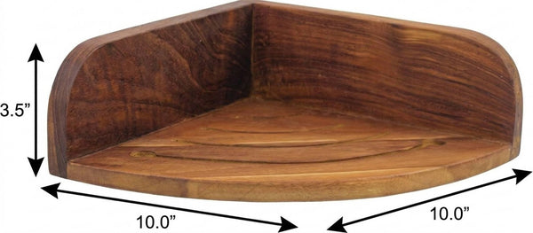 10 Inch Solid Wood Bathroom Storage Furniture Set for Elegant and Organized Small Spaces