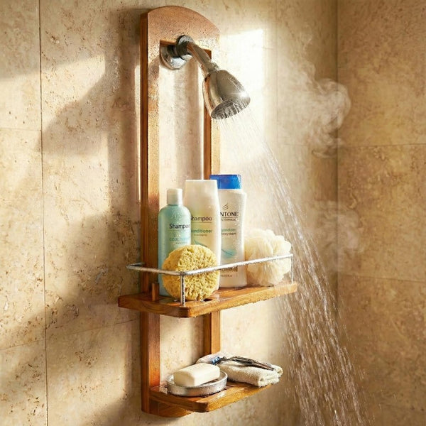 5 Piece Solid Wood Bathroom Furniture Set for Elegant Modern Storage and Organization