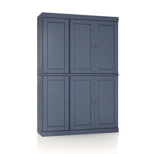 72 Inch Solid Wood Pantry Cabinet Tall Kitchen Storage Closet Armoire with Farmhouse Style