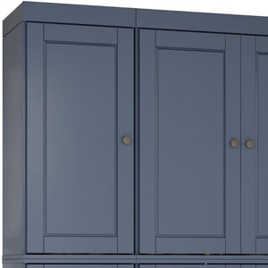 72 Inch Solid Wood Pantry Cabinet Tall Kitchen Storage Closet Armoire with Farmhouse Style