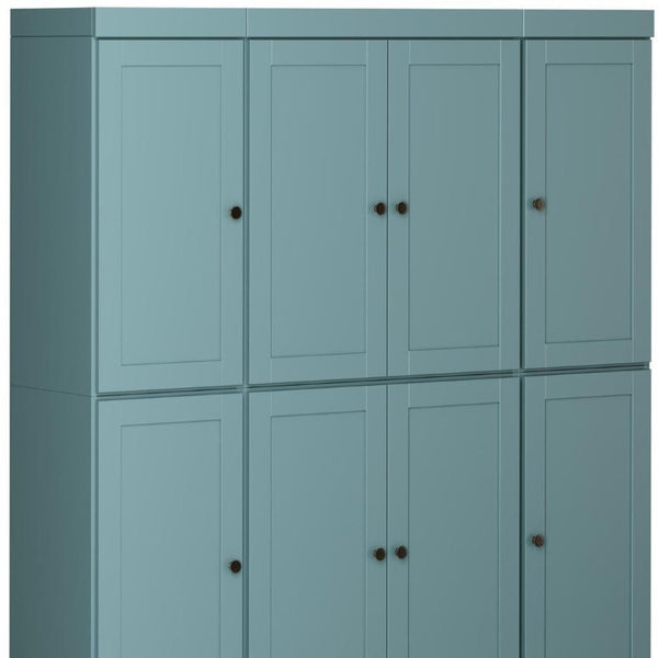 72 Inch Solid Wood Pantry Cabinet with Two Drawers for Kitchen or Hallway