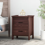 Christopher Knight Home® - Noble House - Olimont Contemporary 2 Drawer Nightstand