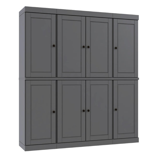 HomeRoots 72 Inch Solid Wood Pantry Cabinet Tall Freestanding Kitchen Storage Armoire 748825