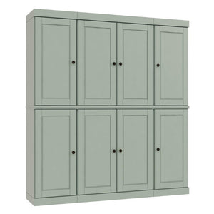 HomeRoots 72 Inch Solid Wood Pantry Cabinet Freestanding Tall Kitchen or Hallway Storage Unit 748831