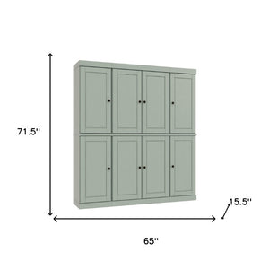 72 Inch Solid Wood Pantry Cabinet Freestanding Tall Kitchen or Hallway Storage Unit