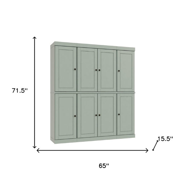 72 Inch Solid Wood Pantry Cabinet Freestanding Tall Kitchen or Hallway Storage Unit