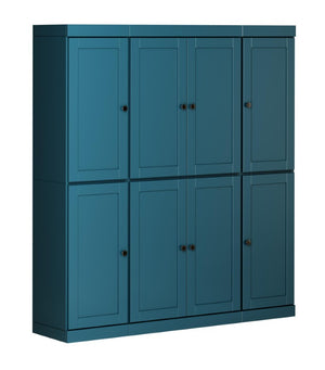 HomeRoots 72 Inch Solid Wood Pantry Cabinet Tall Freestanding Kitchen Storage Closet Unit 748859