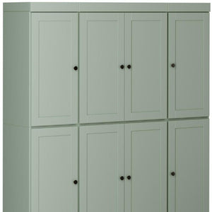 72 Inch Solid Wood Pantry Cabinet Tall Freestanding Kitchen or Bedroom Storage Unit