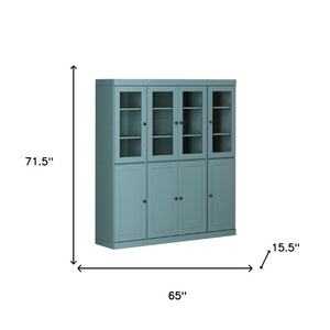72 Inch Solid Wood Pantry Cabinet Tall Freestanding Kitchen or Hallway Storage Organizer Unit