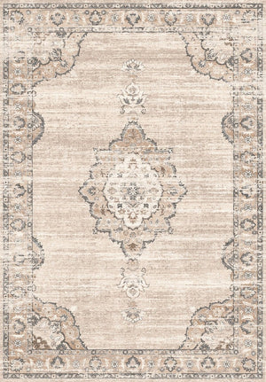 English Elm Majestic Medallion Area Rug Polyester Pile Traditional Living Room Floor Accent B186P428868