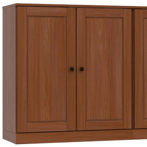 64 Inch Solid Wood Buffet Sideboard with Two Cabinet Doors for Elegant Dining Rooms