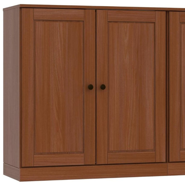 64 Inch Solid Wood Buffet Sideboard with Two Cabinet Doors for Elegant Dining Rooms