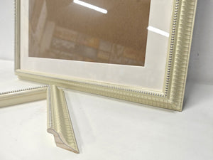 English Elm 18x24 Solid Wood Picture Frame with Replaceable Canvas, Acrylic Glass, Sturdy Backboard for Elegant Wall Decor White T3976P383243