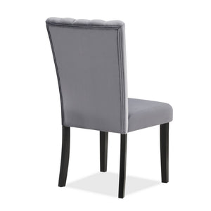 English Elm Kara Upholstered Counter Height Dining Chairs Set of 2 with Solid Wood Frame B056P416859