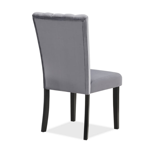 English Elm Kara Upholstered Counter Height Dining Chairs Set of 2 with Solid Wood Frame B056P416859