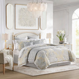 Croscill Classics Loretta Traditional 4 Piece Comforter Set CCL10-0009 Beige