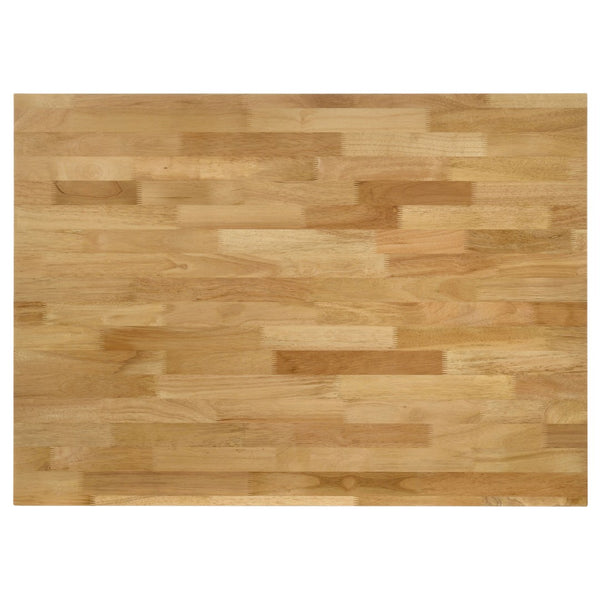 English Elm Cowichan Farmhouse Kitchen Island with Butcher Block Top Open Shelves and Pot Rack B062S01487