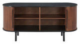 Koriana Sideboard Black & Walnut 110296 Zuo Modern