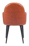 Silloth Dining Chair Brown 110121 Zuo Modern