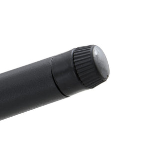 English Elm Table And Chair Set - Modern 71" White Grain Dining Table With Storage & 6 Black Pu Upholstered Chairs W1151S04265-GIGA