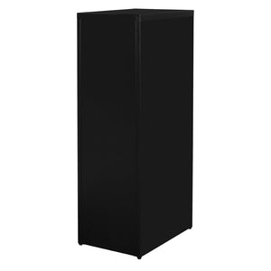 OSP Home Furnishings 2-drawer Metal File Cabinet Fully Assembled for Office Storage and Letter Size Filing 4-Drawer VF4DR-B