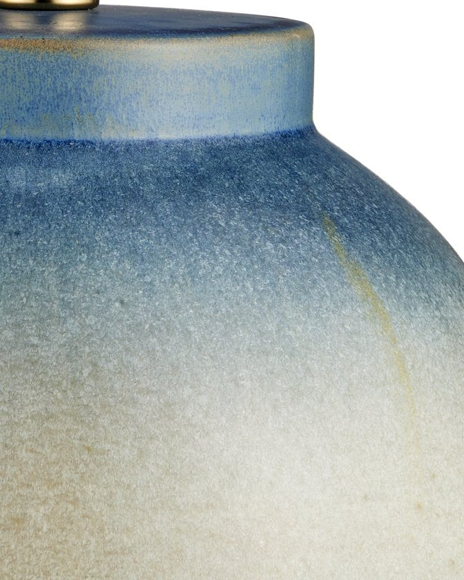 Currey & Company Dawning Table Lamp - Unique Ceramic Design With Sunrise-inspired Colors And Textured Crystals Green Ceramic 6000-1039-currey-company