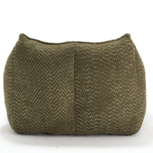 English Elm Sofa plush beanbag chair with superfiber cover and resilient foam filling for ultimate home comfort and relaxation Olive Green W1996P252266